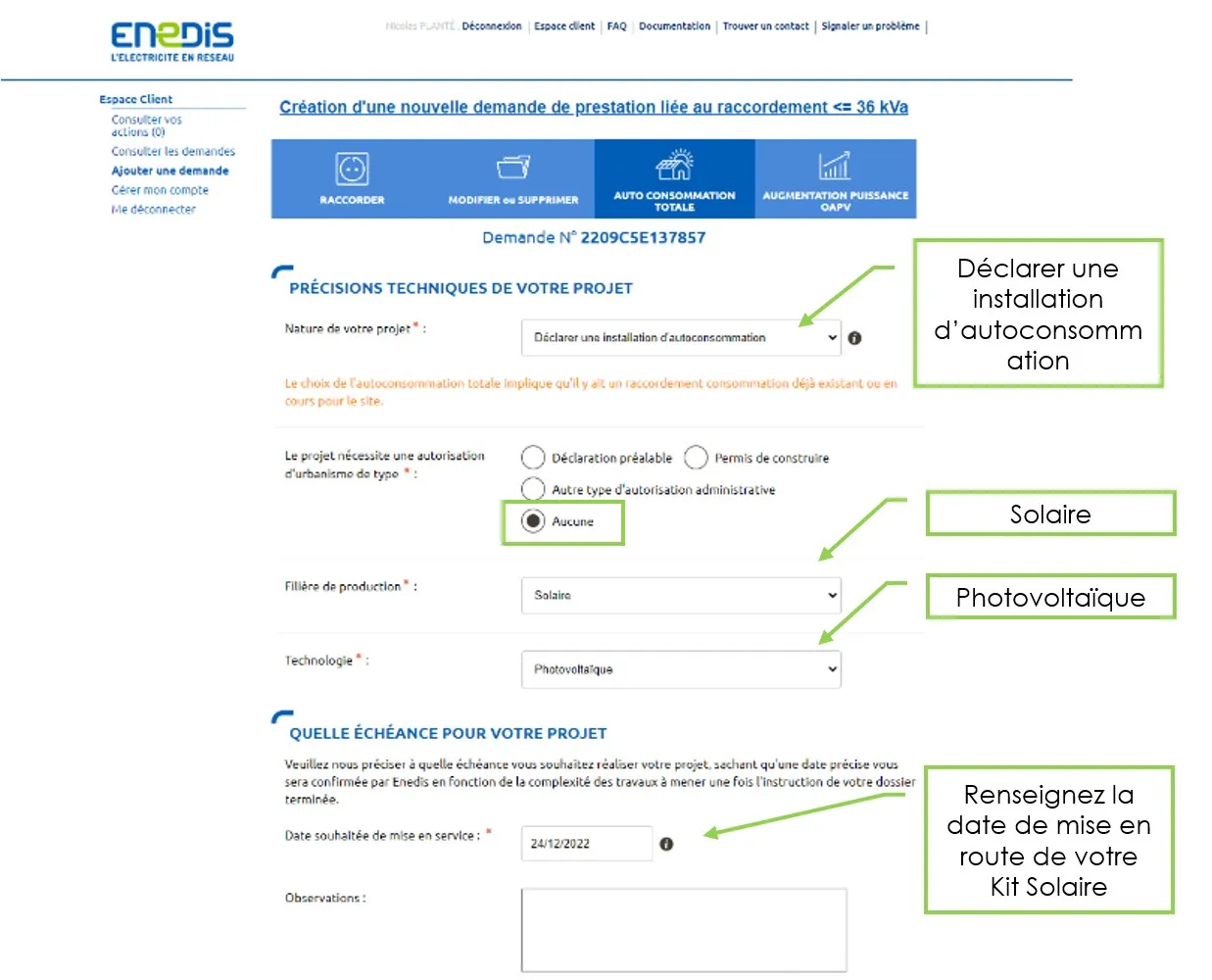 D Clarez Facilement Sur Le Site Enedis Votre Panneau Solaire